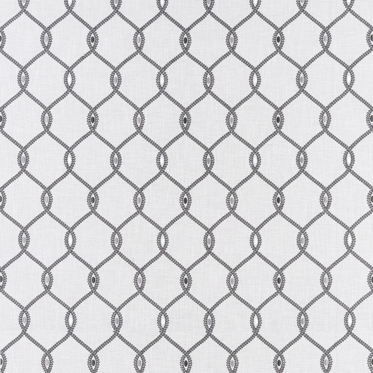 Opus fabric in charcoal color - pattern F1446/01.CAC.0 - by Clarke And Clarke in the Clarke &amp; Clarke Origins collection