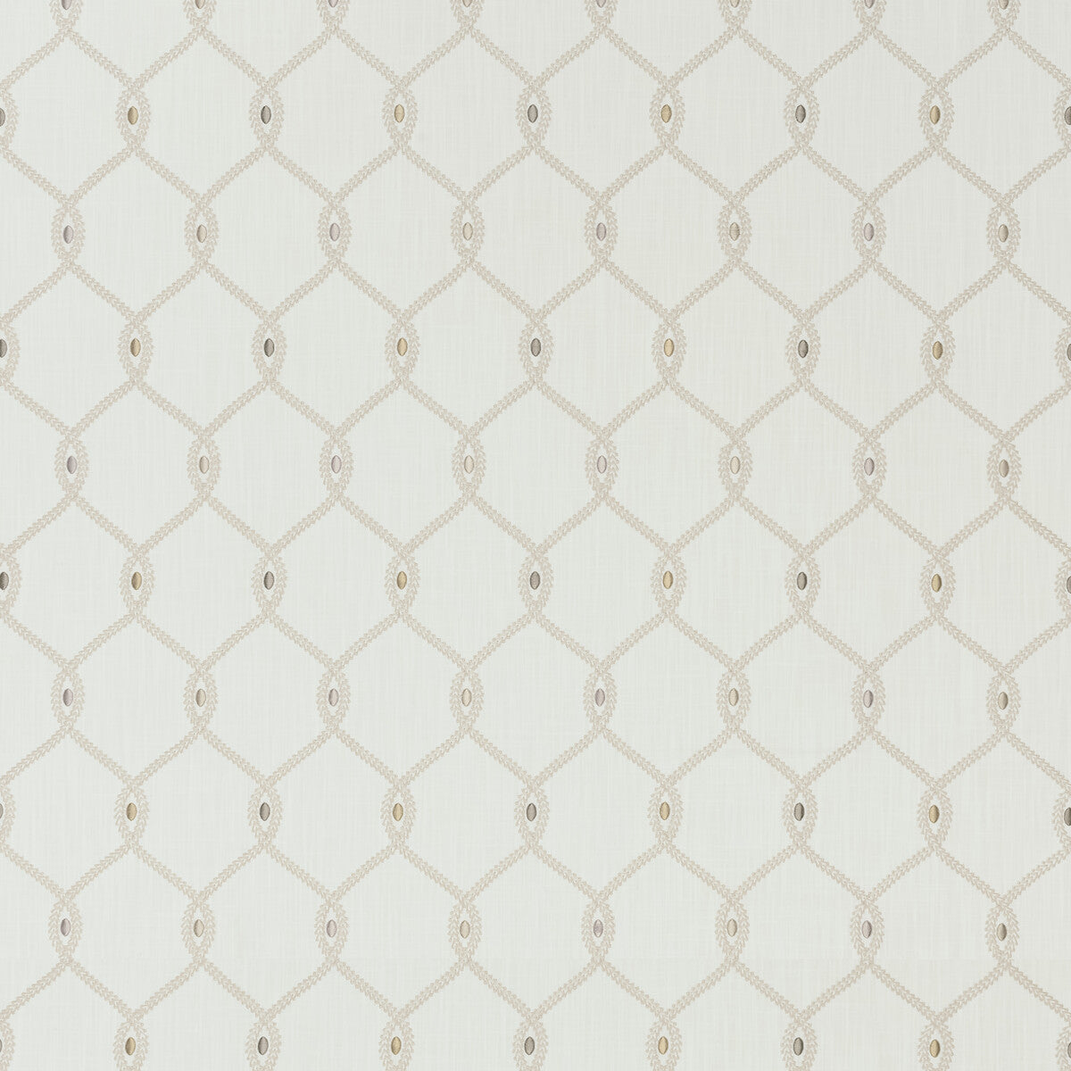 Opus fabric in ivory color - pattern F1446/02.CAC.0 - by Clarke And Clarke in the Clarke &amp; Clarke Origins collection