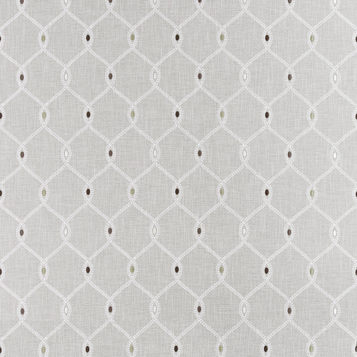 Opus fabric in silver color - pattern F1446/04.CAC.0 - by Clarke And Clarke in the Clarke &amp; Clarke Origins collection