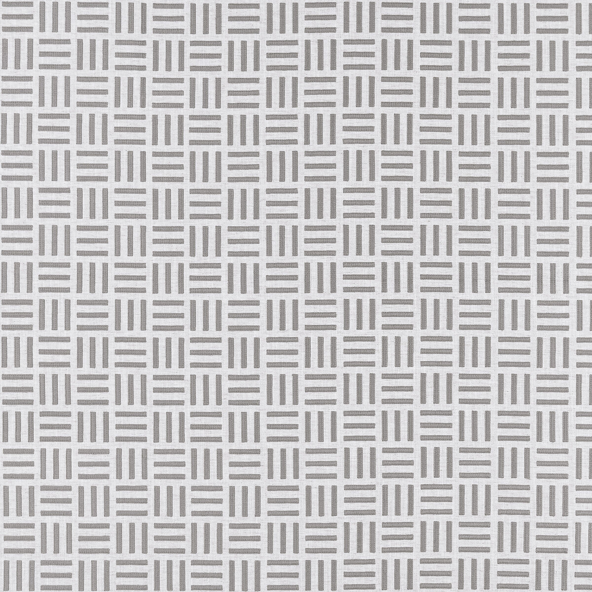 Parallel fabric in silver color - pattern F1449/04.CAC.0 - by Clarke And Clarke in the Clarke &amp; Clarke Origins collection