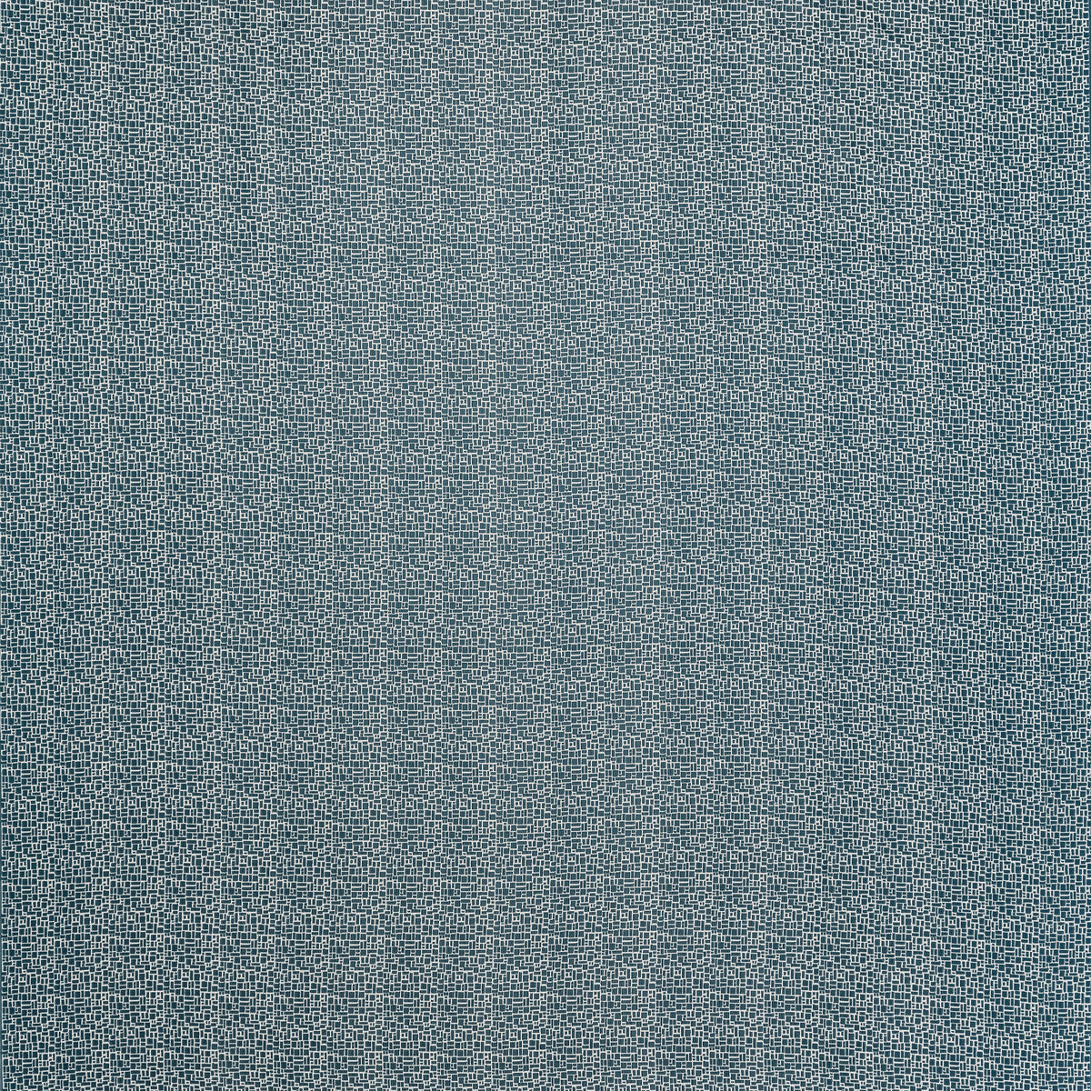 Maze fabric in kingfisher color - pattern F1460/02.CAC.0 - by Clarke And Clarke in the Geomo By Studio G For C&amp;C collection