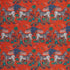 Lost World Satin fabric in red color - pattern F1484/02.CAC.0 - by Clarke And Clarke in the Wilderie By Emma J Shipley For C&C collection