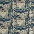 Frontier Linen fabric in blue color - pattern F1489/01.CAC.0 - by Clarke And Clarke in the Wilderie By Emma J Shipley For C&C collection