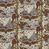 Frontier Linen fabric in gold color - pattern F1489/02.CAC.0 - by Clarke And Clarke in the Wilderie By Emma J Shipley For C&C collection