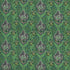 Silverback Linen fabric in green color - pattern F1494/01.CAC.0 - by Clarke And Clarke in the Wilderie By Emma J Shipley For C&C collection