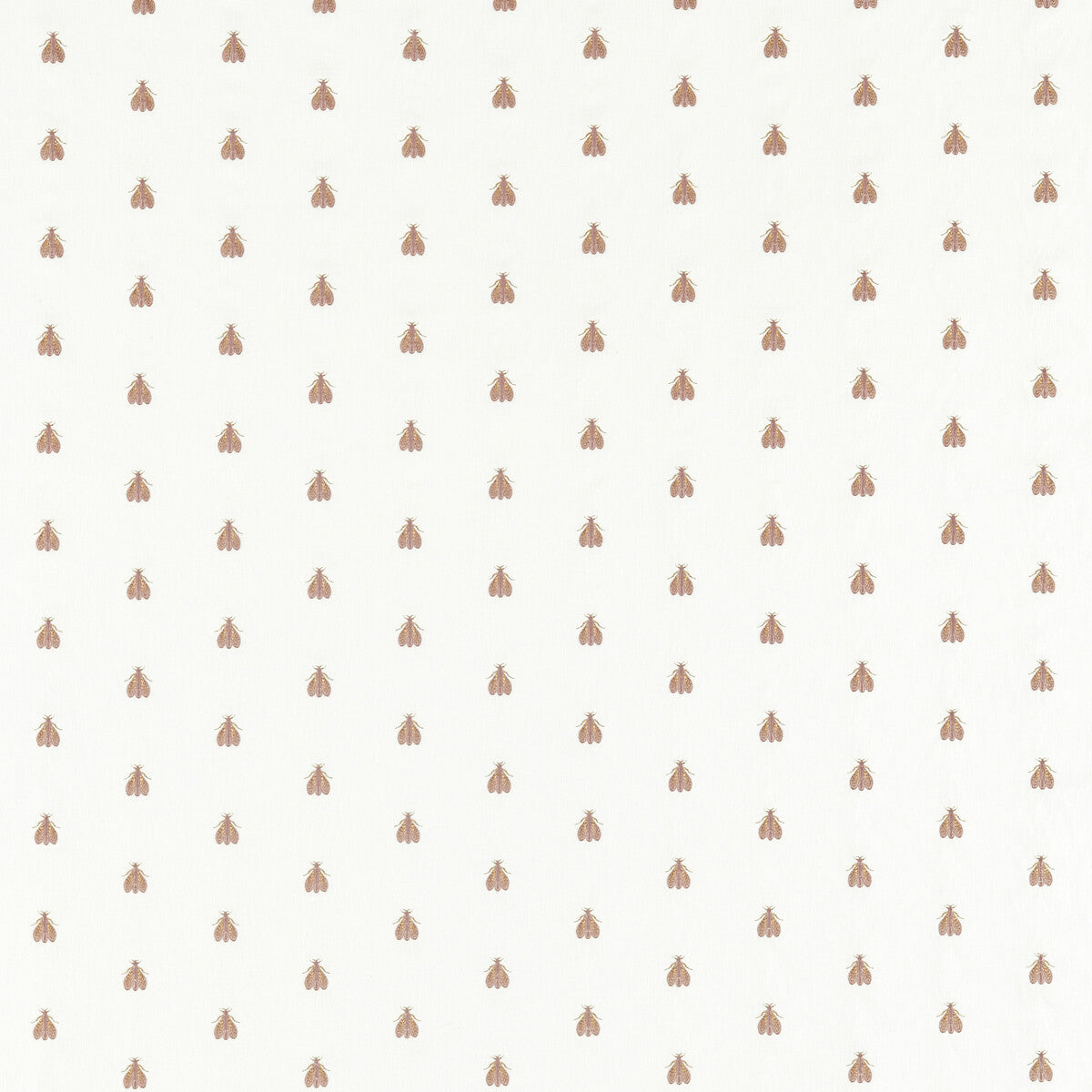 Falena fabric in blush/gold color - pattern F1507/01.CAC.0 - by Clarke And Clarke in the Clarke &amp; Clarke Pomarium collection