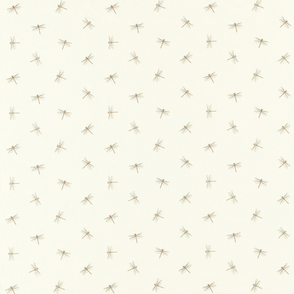 Damsel fabric in blush color - pattern F1514/01.CAC.0 - by Clarke And Clarke in the Amazonia By Studio G For C&amp;C collection