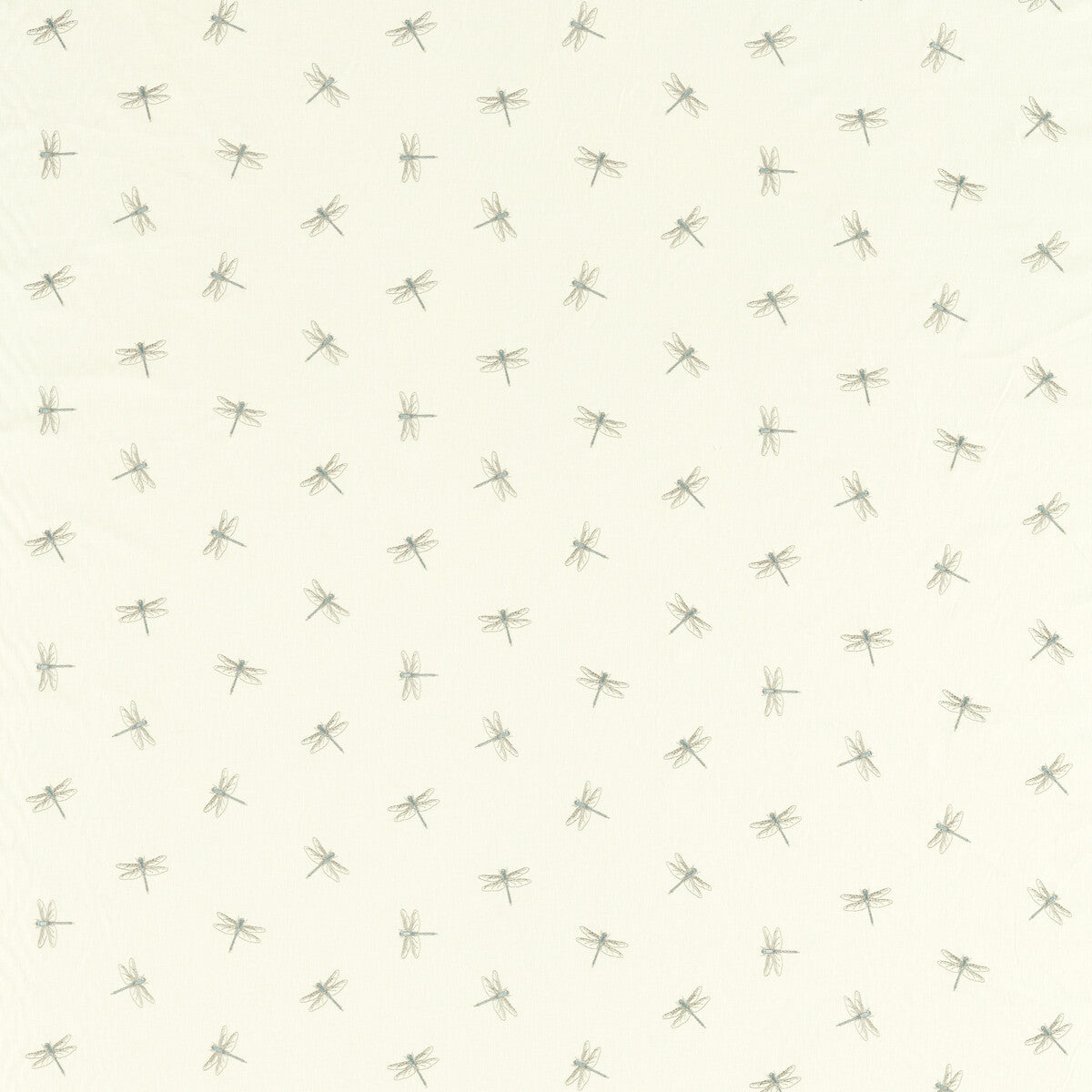 Damsel fabric in mineral color - pattern F1514/03.CAC.0 - by Clarke And Clarke in the Amazonia By Studio G For C&amp;C collection