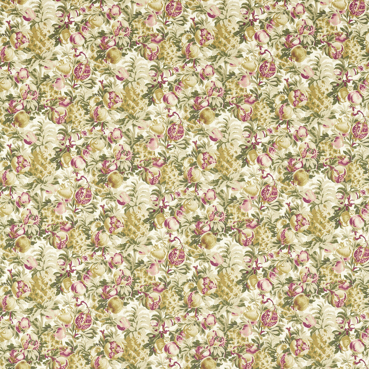 Francis fabric in blush/raspberry color - pattern F1544/02.CAC.0 - by Clarke And Clarke in the Clarke &amp; Clarke Vintage collection