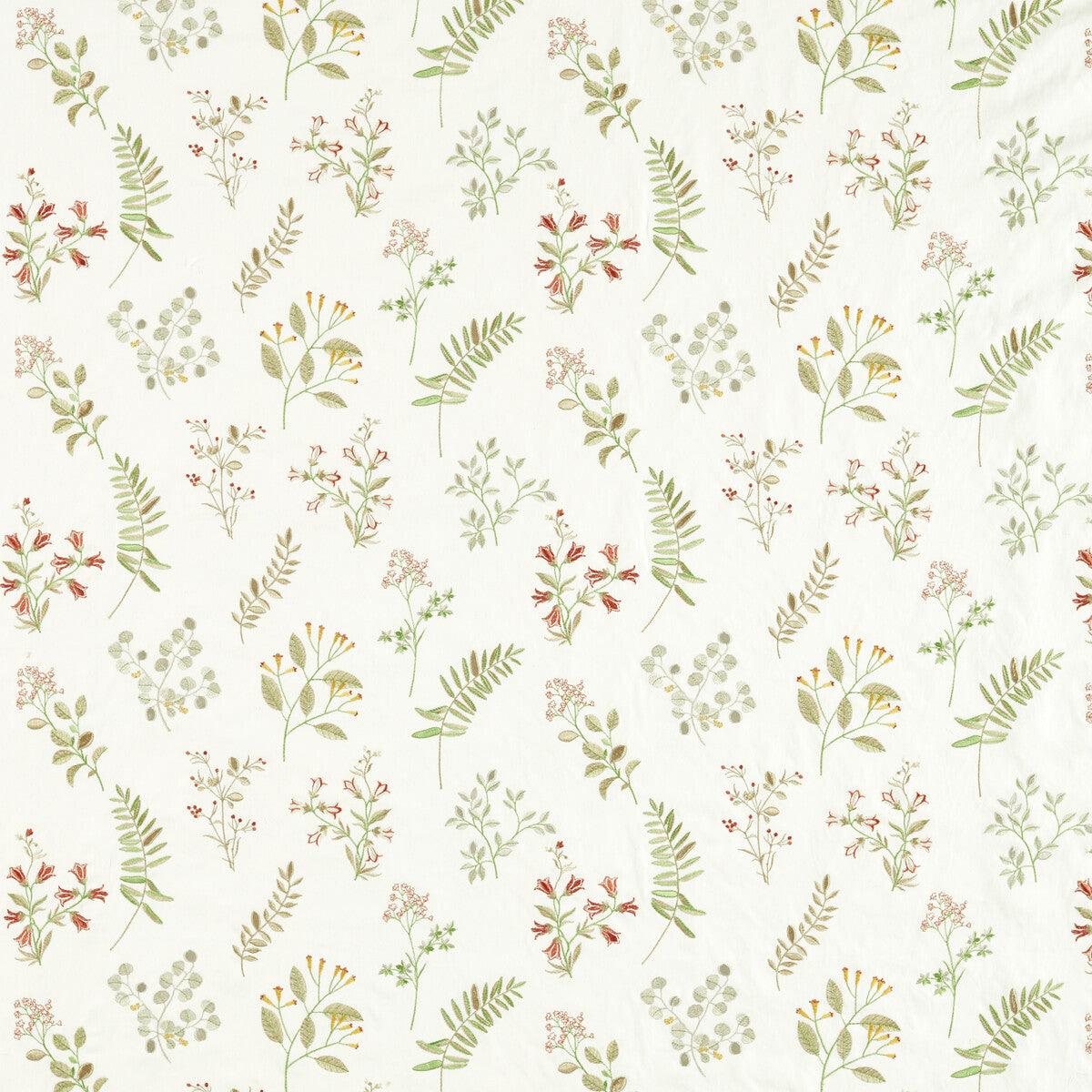 Brigitte fabric in spice color - pattern F1554/04.CAC.0 - by Clarke And Clarke in the Clarke &amp; Clarke Pavilion collection