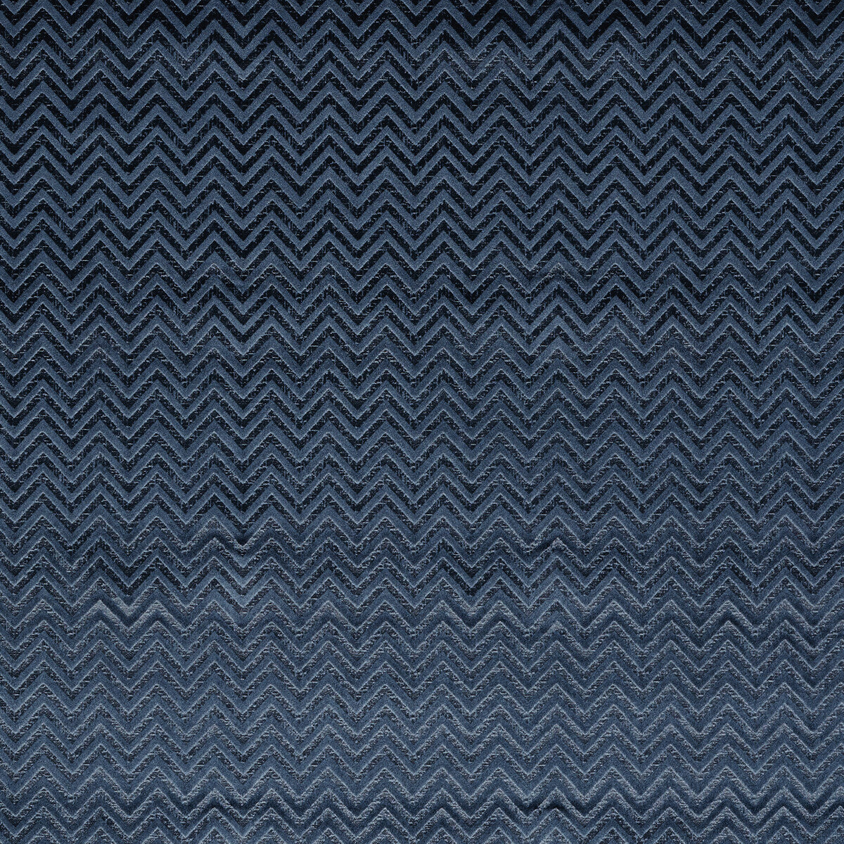 Nexus fabric in midnight color - pattern F1566/04.CAC.0 - by Clarke And Clarke in the Illusion By Studio G For C&amp;C collection