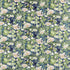 Waterlily fabric in midnight velvet color - pattern F1591/02.CAC.0 - by Clarke And Clarke in the Clarke & Clarke Botanical Wonders Fabric collection