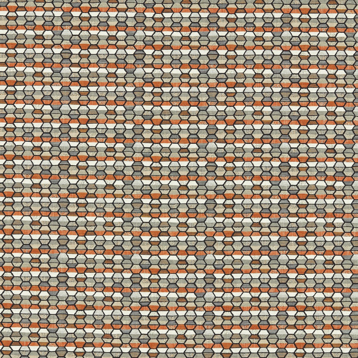 Cosmic fabric in spice color - pattern F1616/06.CAC.0 - by Clarke And Clarke in the Clarke And Clarke Equinox 2 collection