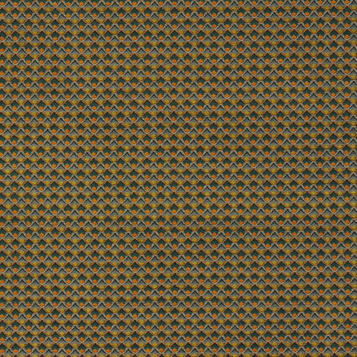 Lyra fabric in spice/forest color - pattern F1617/03.CAC.0 - by Clarke And Clarke in the Clarke And Clarke Equinox 2 collection