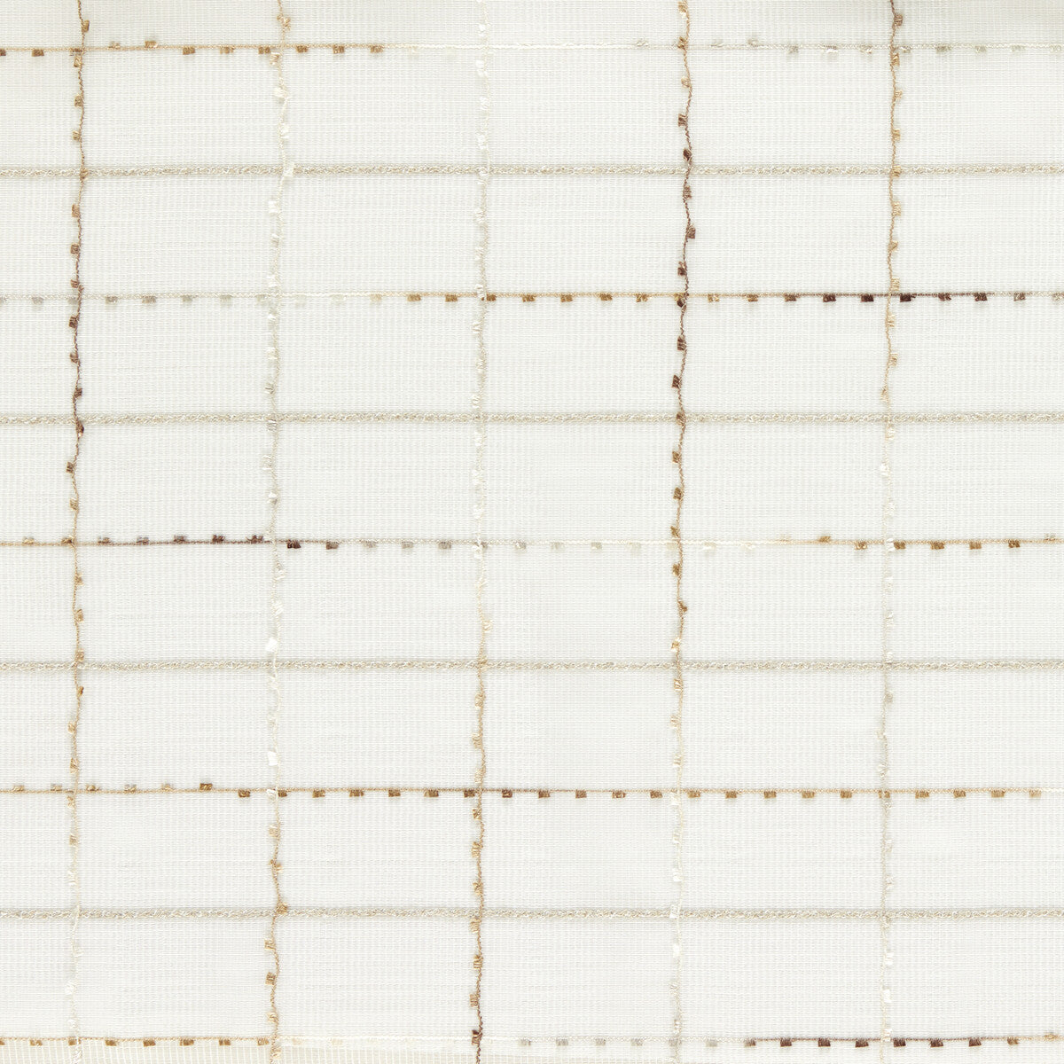 Alberte fabric in natural color - pattern F1621/02.CAC.0 - by Clarke And Clarke in the Clarke And Clarke Vardo Sheers collection