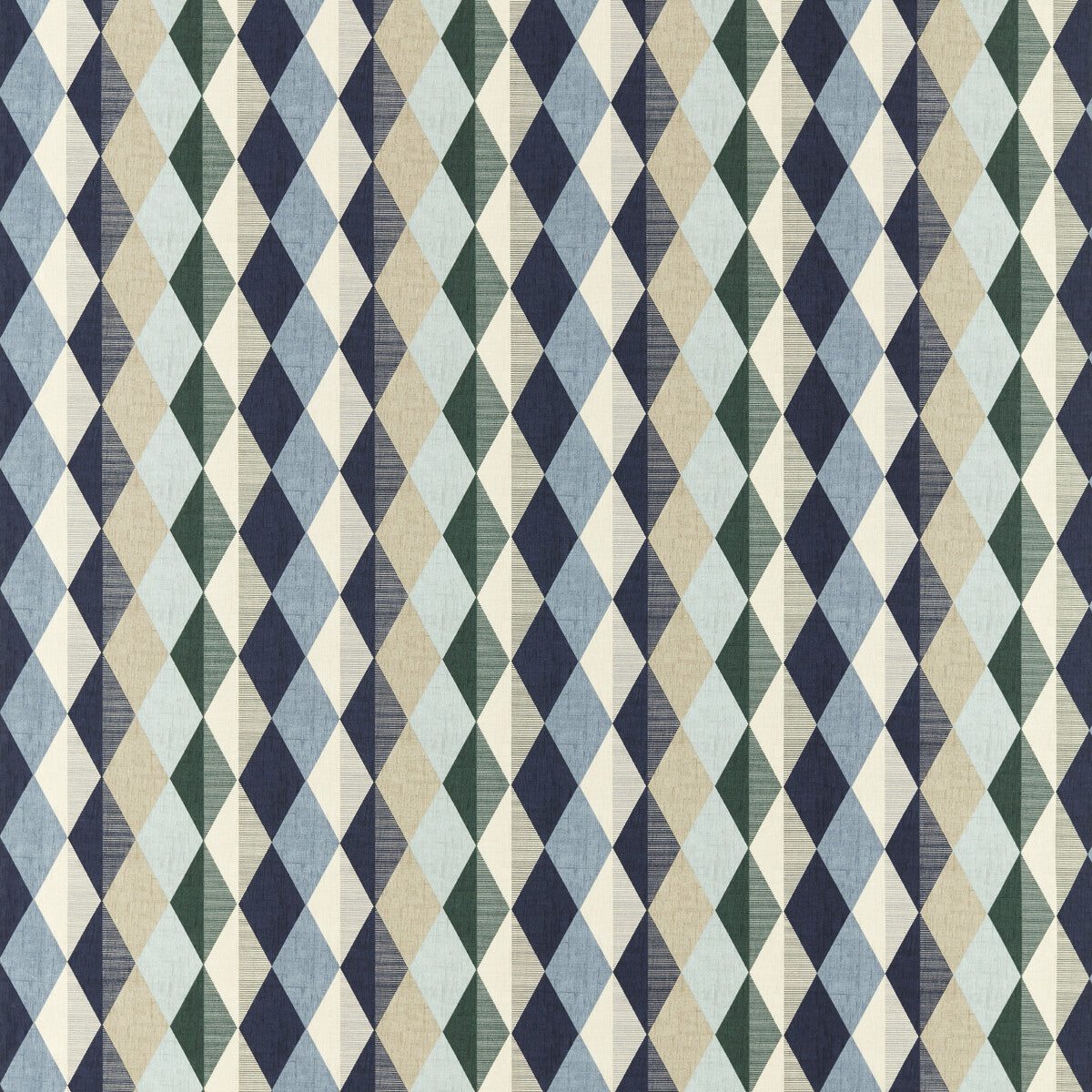 Denver fabric in mineral/navy color - pattern F1637/01.CAC.0 - by Clarke And Clarke in the Formations By Studio G For C&amp;C collection