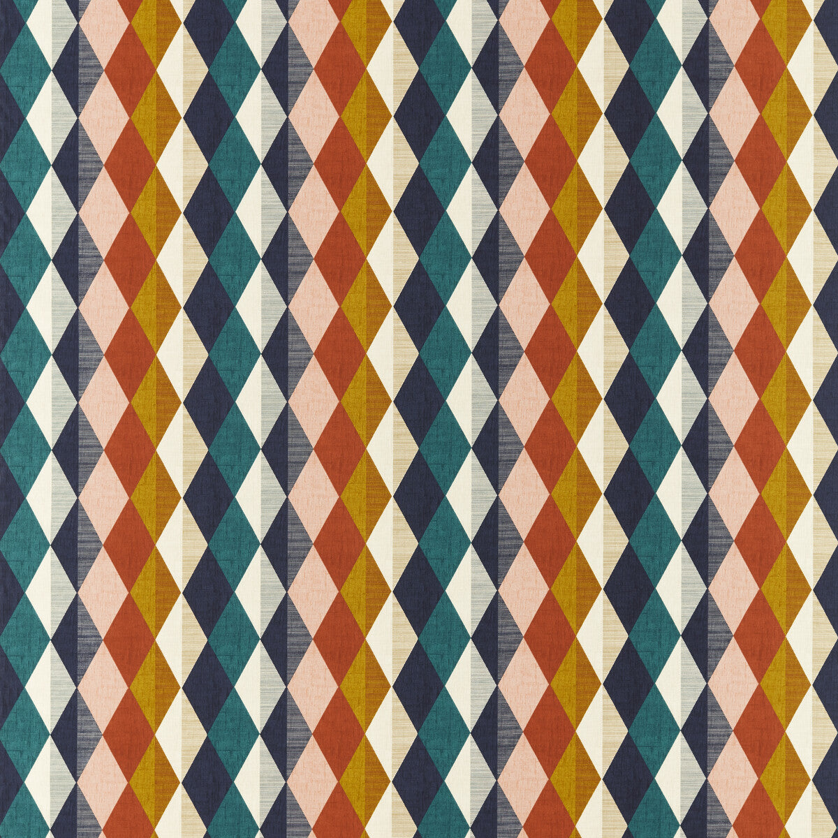 Denver fabric in retro color - pattern F1637/04.CAC.0 - by Clarke And Clarke in the Formations By Studio G For C&amp;C collection
