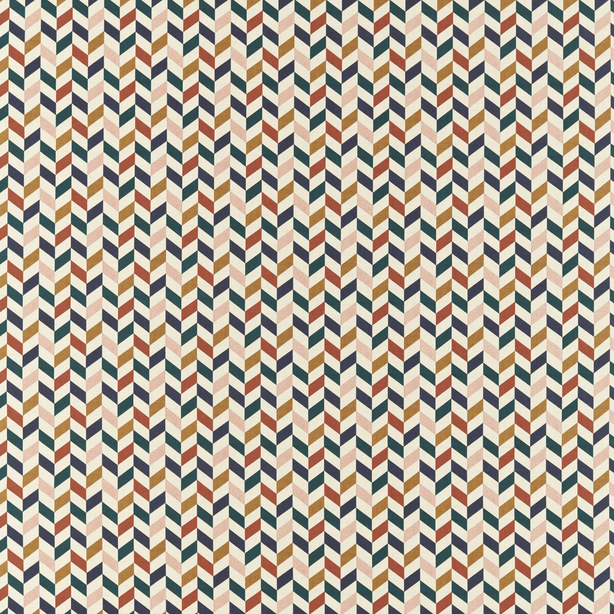 Phoenix fabric in retro color - pattern F1639/04.CAC.0 - by Clarke And Clarke in the Formations By Studio G For C&amp;C collection