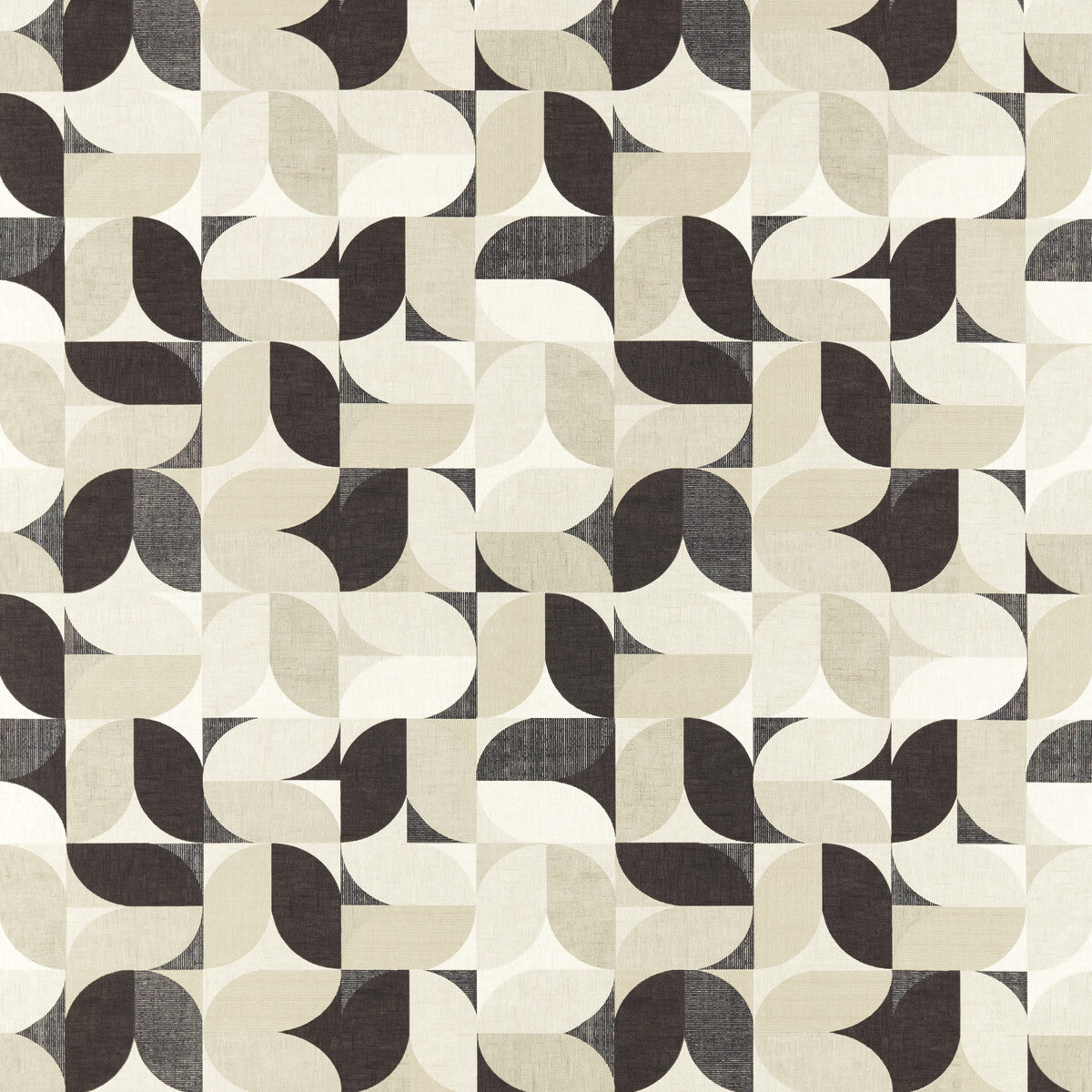 Reno fabric in monochrome color - pattern F1640/02.CAC.0 - by Clarke And Clarke in the Formations By Studio G For C&amp;C collection