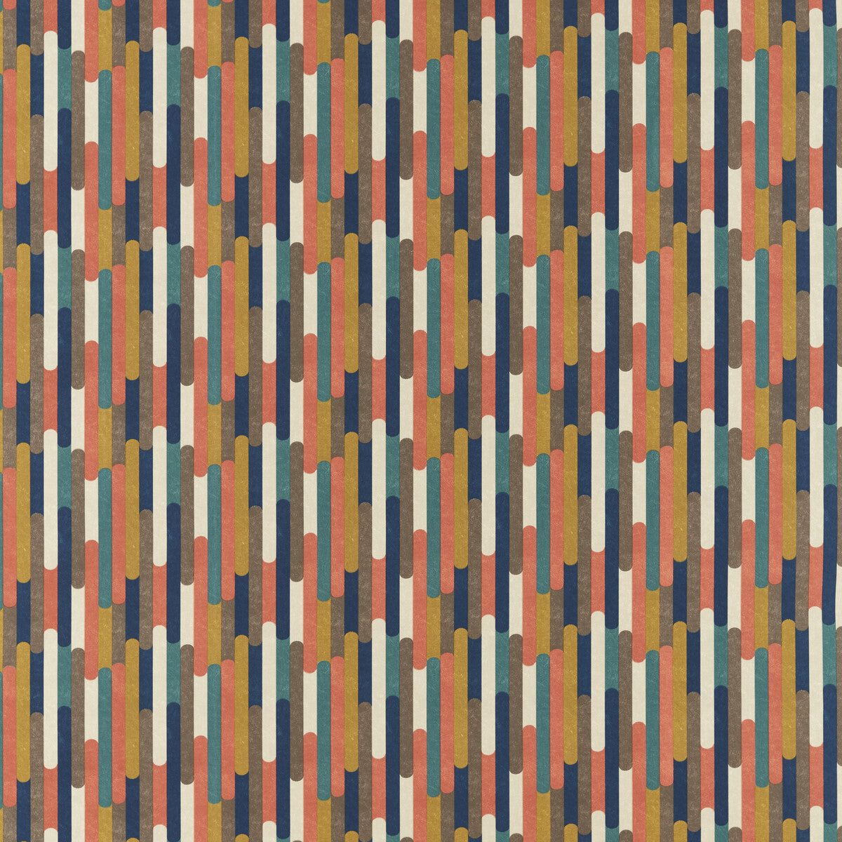 Seattle fabric in multi color - pattern F1641/03.CAC.0 - by Clarke And Clarke in the Formations By Studio G For C&amp;C collection