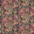 Aubrey Velvet fabric in forest/raspberry color - pattern F1646/01.CAC.0 - by Clarke And Clarke in the Ferndene collection