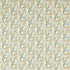 Golden Lily fabric in linen/teal color - pattern F1677/04.CAC.0 - by Clarke And Clarke in the Clarke & Clarke William Morris Designs collection