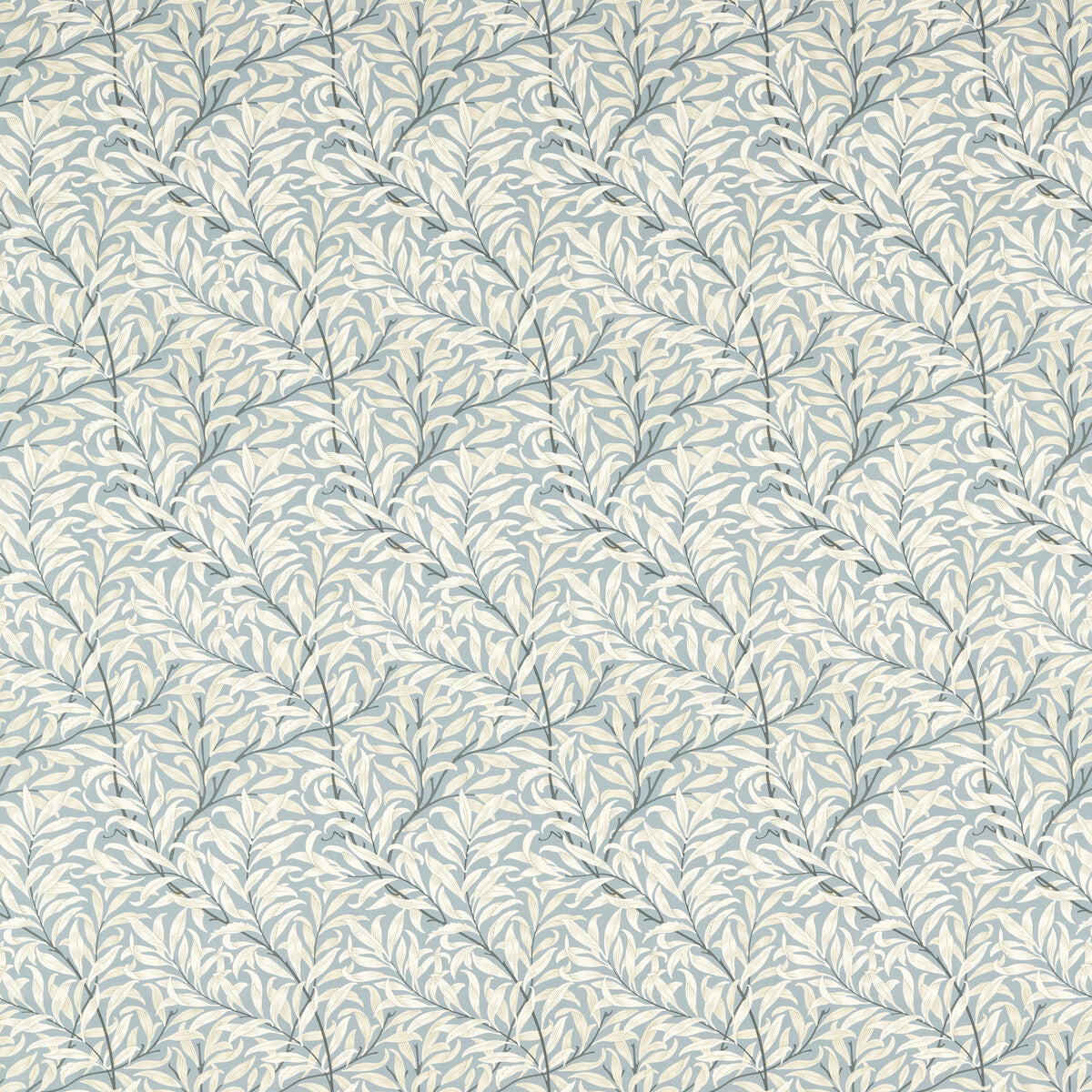 Willow Boughs fabric in dove color - pattern F1679/03.CAC.0 - by Clarke And Clarke in the Clarke &amp; Clarke William Morris Designs collection