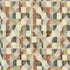 Delaunay fabric in multi color - pattern F1682/03.CAC.0 - by Clarke And Clarke in the Urban collection
