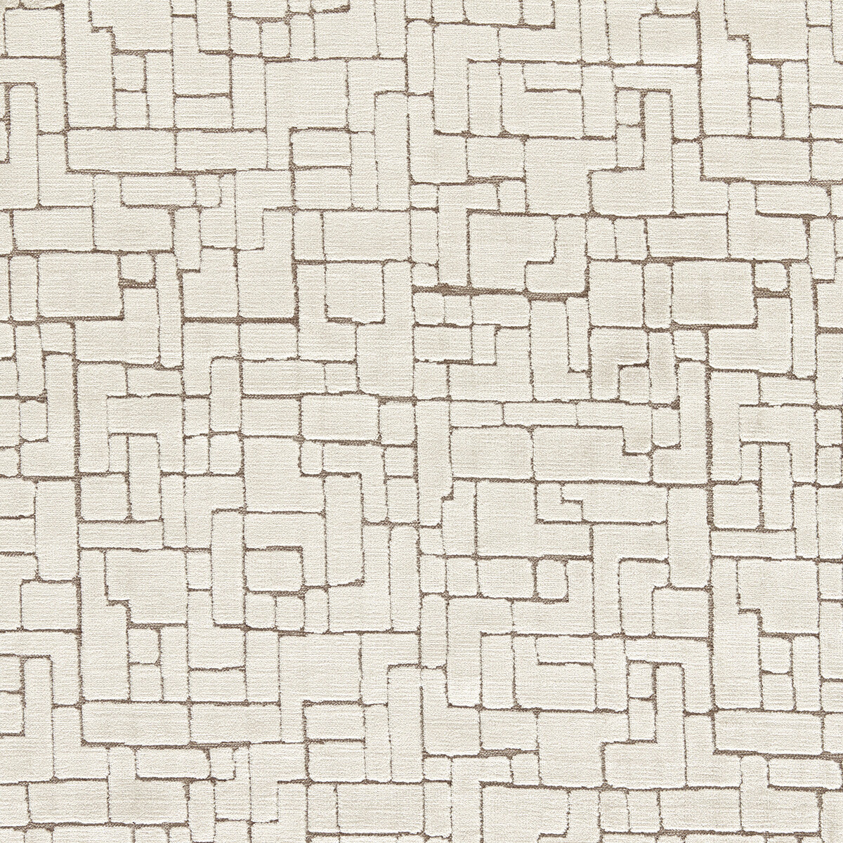 Kupka fabric in ivory color - pattern F1685/03.CAC.0 - by Clarke And Clarke in the Urban collection