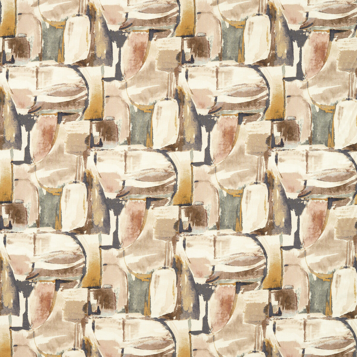 Figura fabric in blush/natural color - pattern F1694/01.CAC.0 - by Clarke And Clarke in the VIvido collection