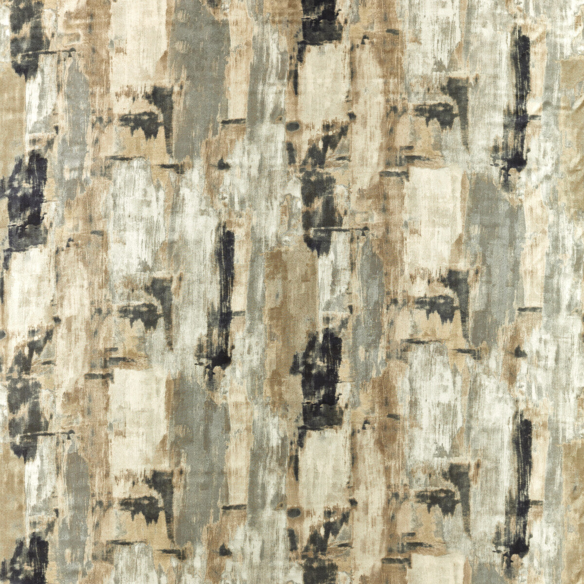 Lagna fabric in linen/charcoal color - pattern F1695/03.CAC.0 - by Clarke And Clarke in the VIvido collection
