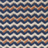 Sagoma fabric in midnight/spice color - pattern F1698/03.CAC.0 - by Clarke And Clarke in the VIvido collection