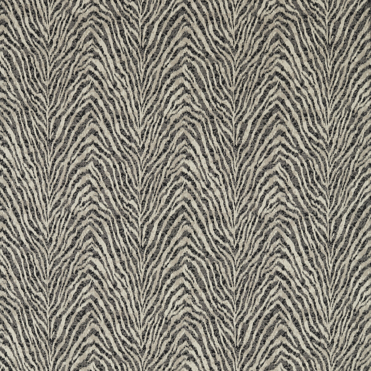 Manda fabric in noir/linen color - pattern F1712/03.CAC.0 - by Clarke And Clarke in the Breegan Jane Fabrics collection