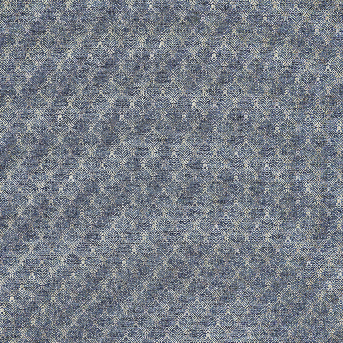 Trelica fabric in denim color - pattern number F1724/02.CAC.0 - by Clarke And Clarke in the Clarke &amp; Clarke Evora collection
