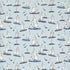Sailing fabric in yacht color - pattern number F1728/01.CAC.0 - by Clarke And Clarke in the Clarke & Clarke Marina collection