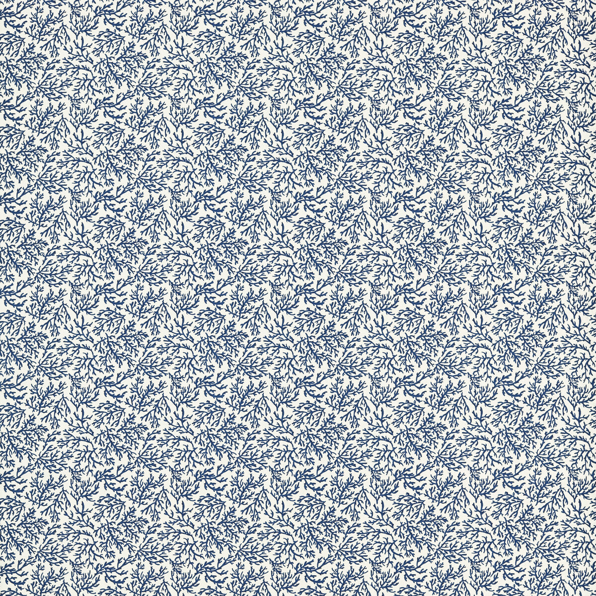 Seabed fabric in navy color - pattern number F1729/05.CAC.0 - by Clarke And Clarke in the Clarke &amp; Clarke Marina collection