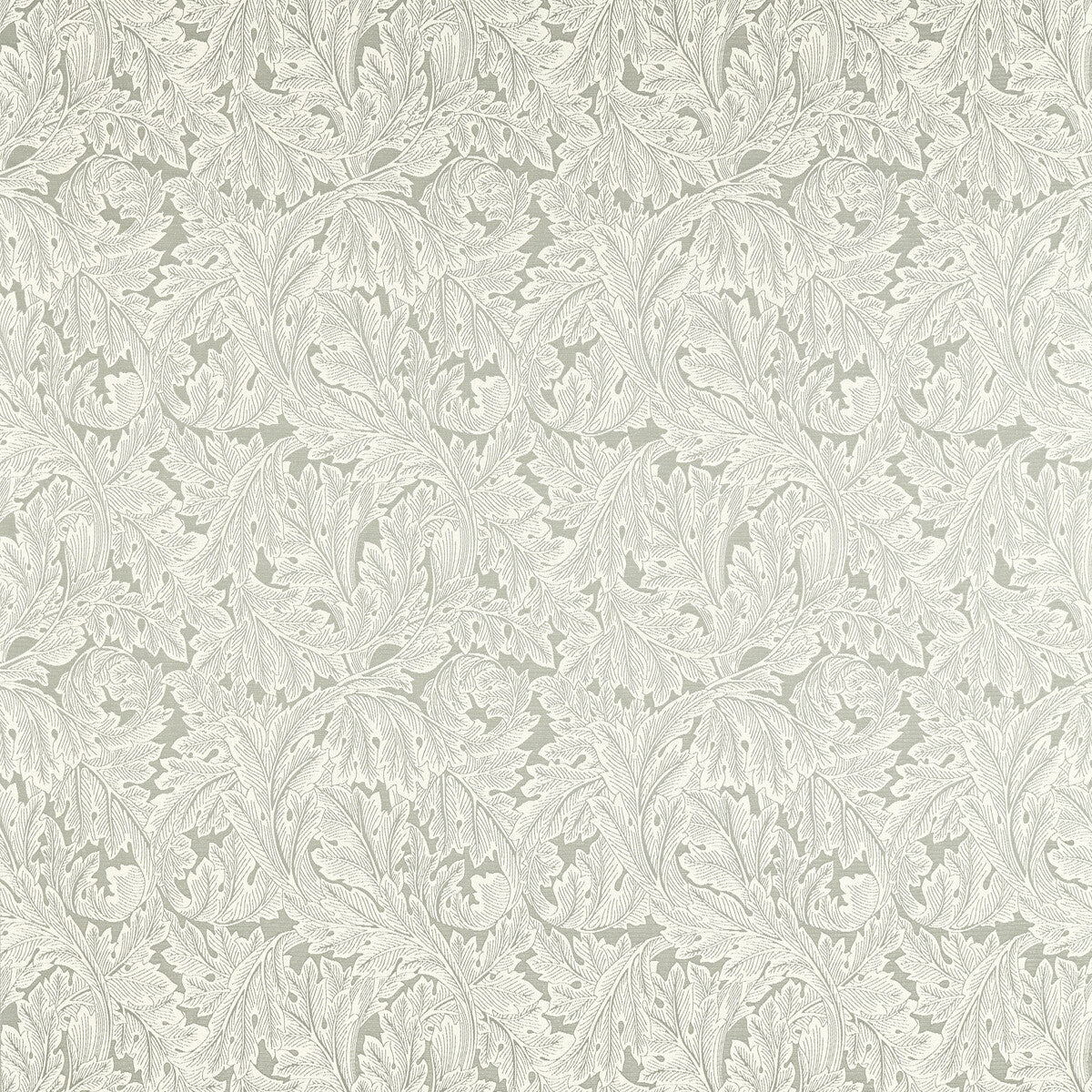 Acanthus Weave fabric in slate color - pattern number F1741/05.CAC.0 - by Clarke And Clarke in the Clarke &amp; Clarke William Morris Weaves collection
