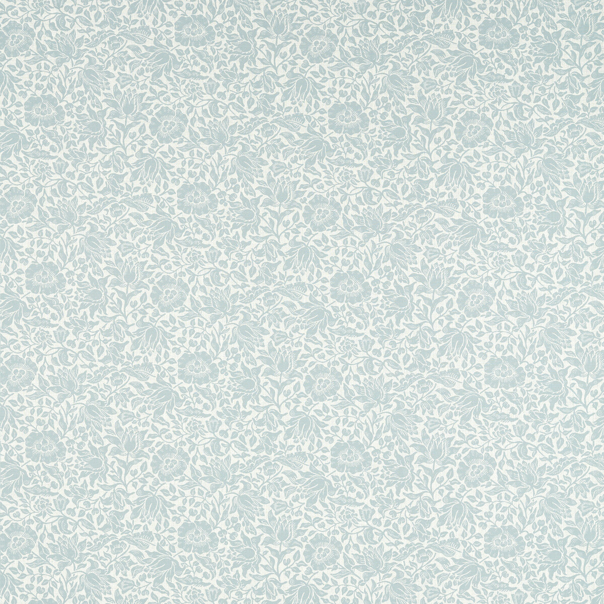 Mallow Weave fabric in mineral color - pattern number F1744/03.CAC.0 - by Clarke And Clarke in the Clarke &amp; Clarke William Morris Weaves collection