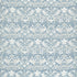 Strawberry Thief Jacquard fabric in denim color - pattern number F1746/02.CAC.0 - by Clarke And Clarke in the Clarke & Clarke William Morris Weaves collection