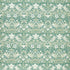 Strawberry Thief Jacquard fabric in teal color - pattern number F1746/06.CAC.0 - by Clarke And Clarke in the Clarke & Clarke William Morris Weaves collection
