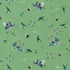 Draco Cosmos fabric in green embroidery color - pattern number F1751/01.CAC.0 - by Clarke And Clarke in the Mythica By Emma J Shipley For C&C collection