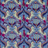 Odyssey Mythos Velvet fabric in periwinkle color - pattern number F1753/02.CAC.0 - by Clarke And Clarke in the Mythica By Emma J Shipley For C&C collection