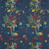 Seaforest Jacquard fabric in navy color - pattern number F1761/01.CAC.0 - by Clarke And Clarke in the Mythica By Emma J Shipley For C&C collection