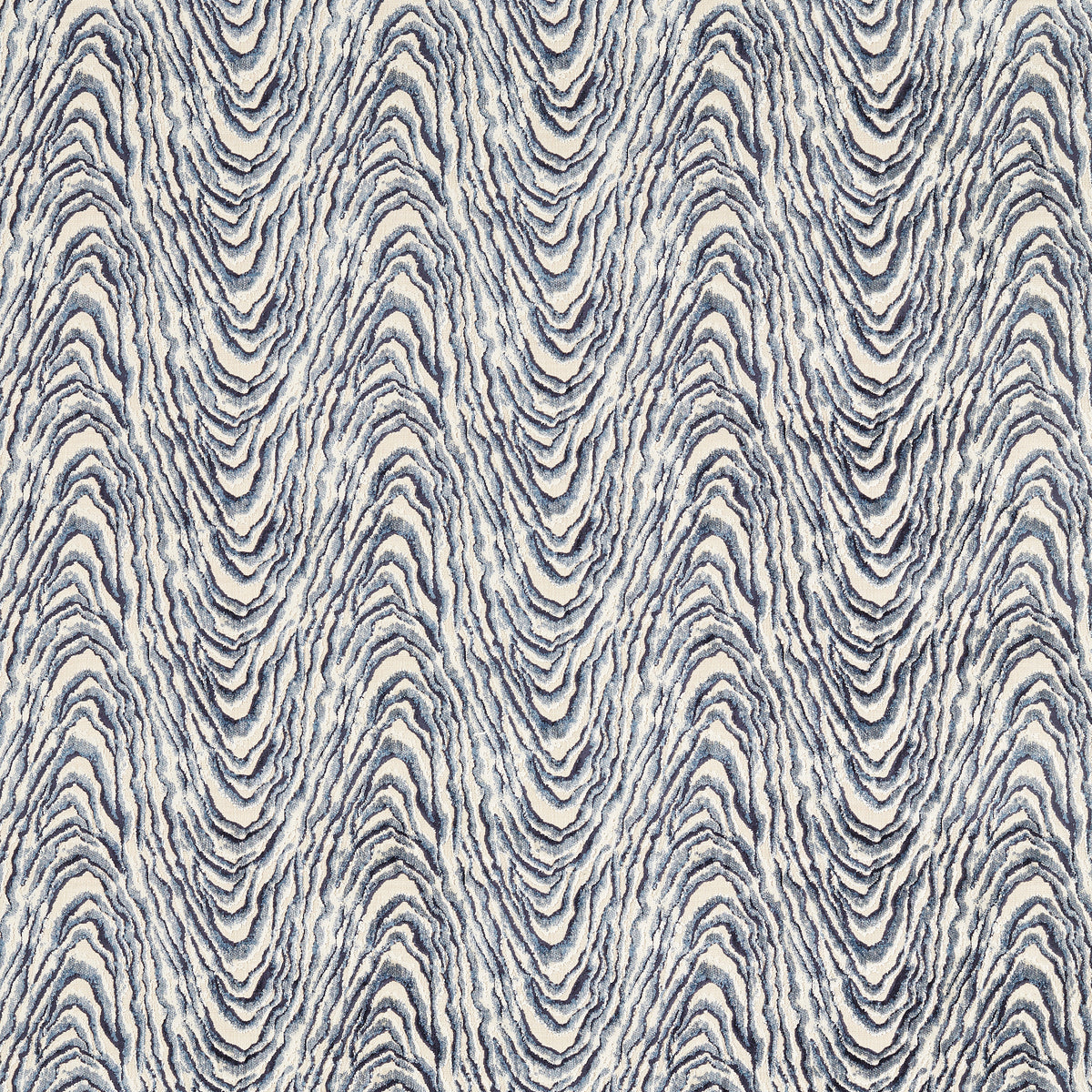 Delvoye Velvet fabric in Ink color - pattern number F1765/01.CAC.0 - by Clarke And Clarke in the Metropolitan collection
