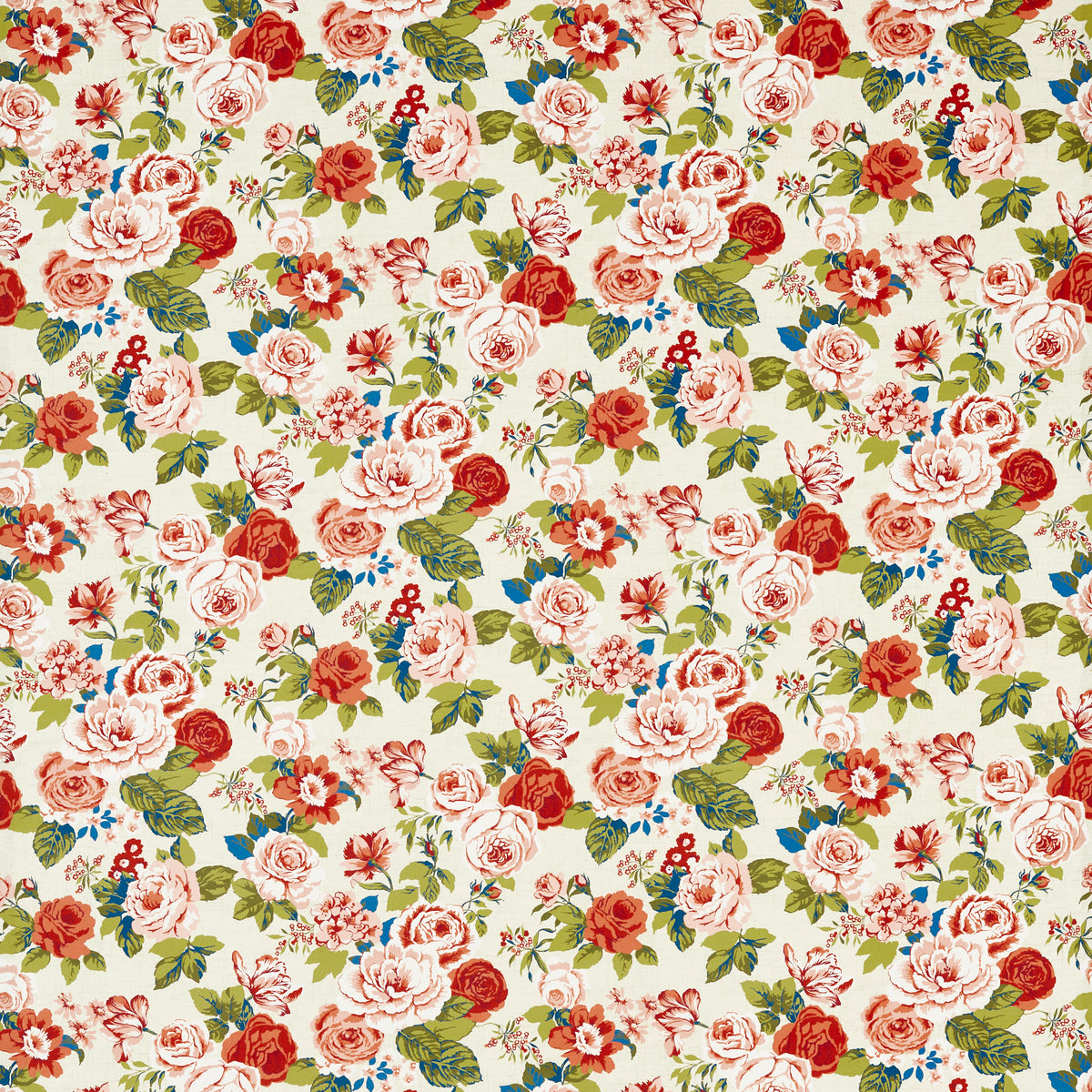 Genevieve fabric in Spice color - pattern number F1782/03.CAC.0 - by Clarke And Clarke in the Montage II collection