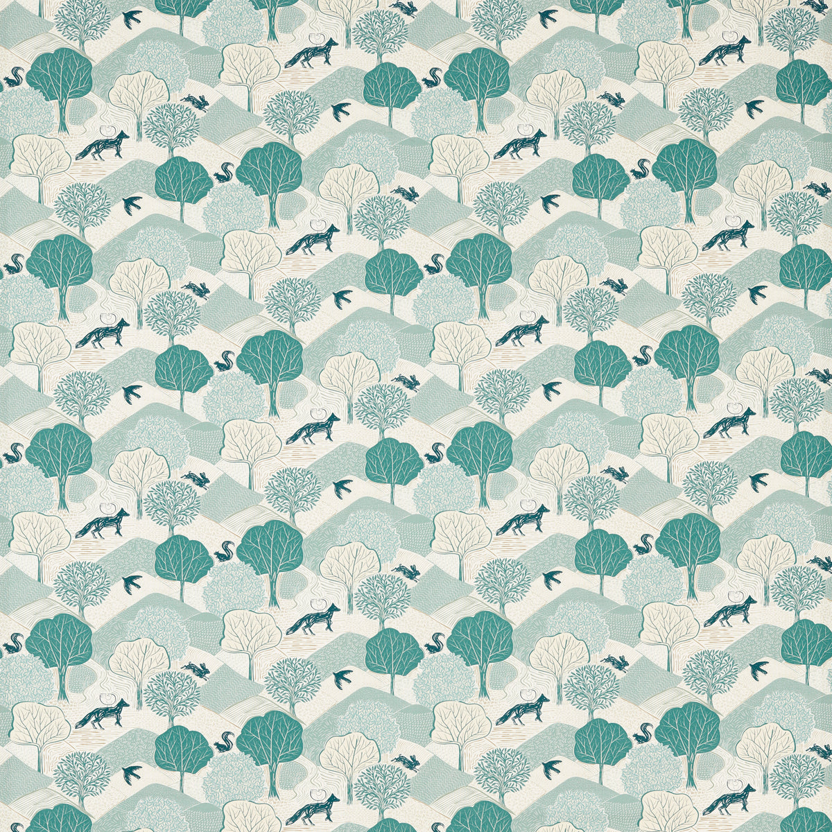Kielder fabric in Mineral color - pattern number F1783/02.CAC.0 - by Clarke And Clarke in the Montage II collection