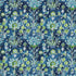 Lilia Print fabric in navy color - pattern number F711115 - by Thibaut in the Acadia collection