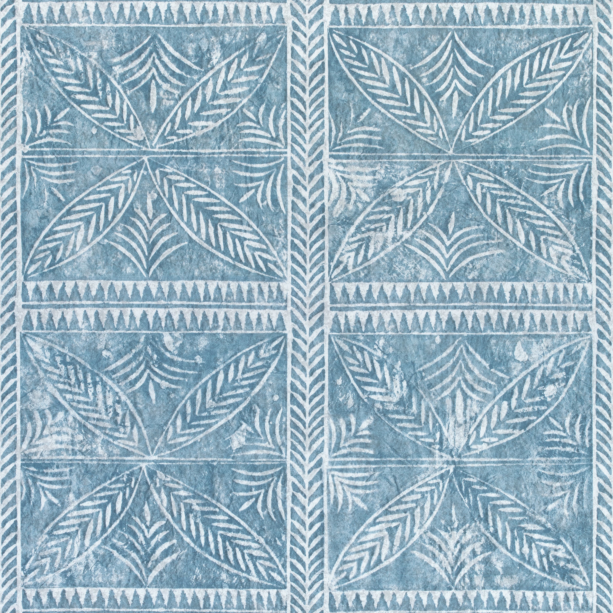 Timbuktu fabric in slate blue color - pattern number F910254 - by Thibaut in the Colony collection