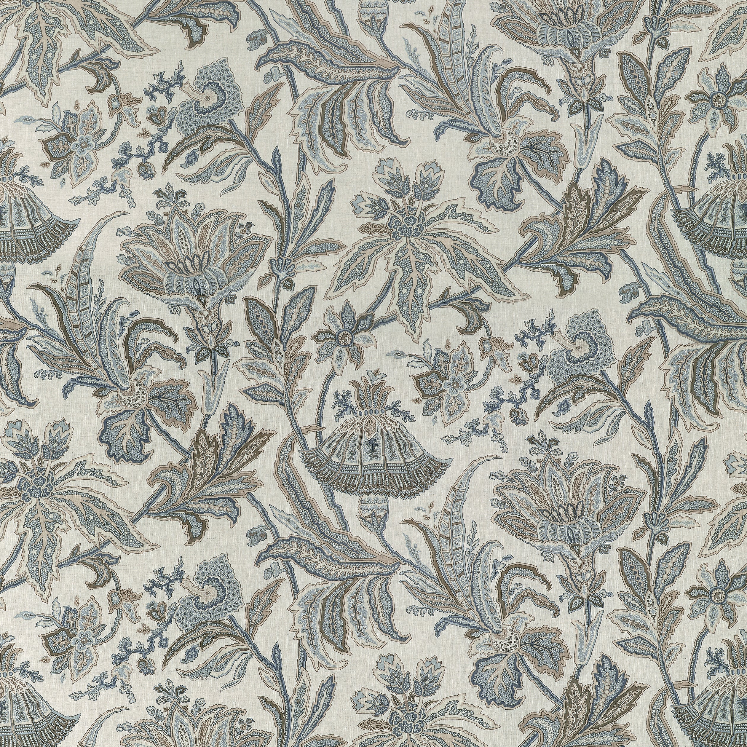 Breckenridge fabric in grey and beige color - pattern number F910543 - by Thibaut in the Boxwood collection