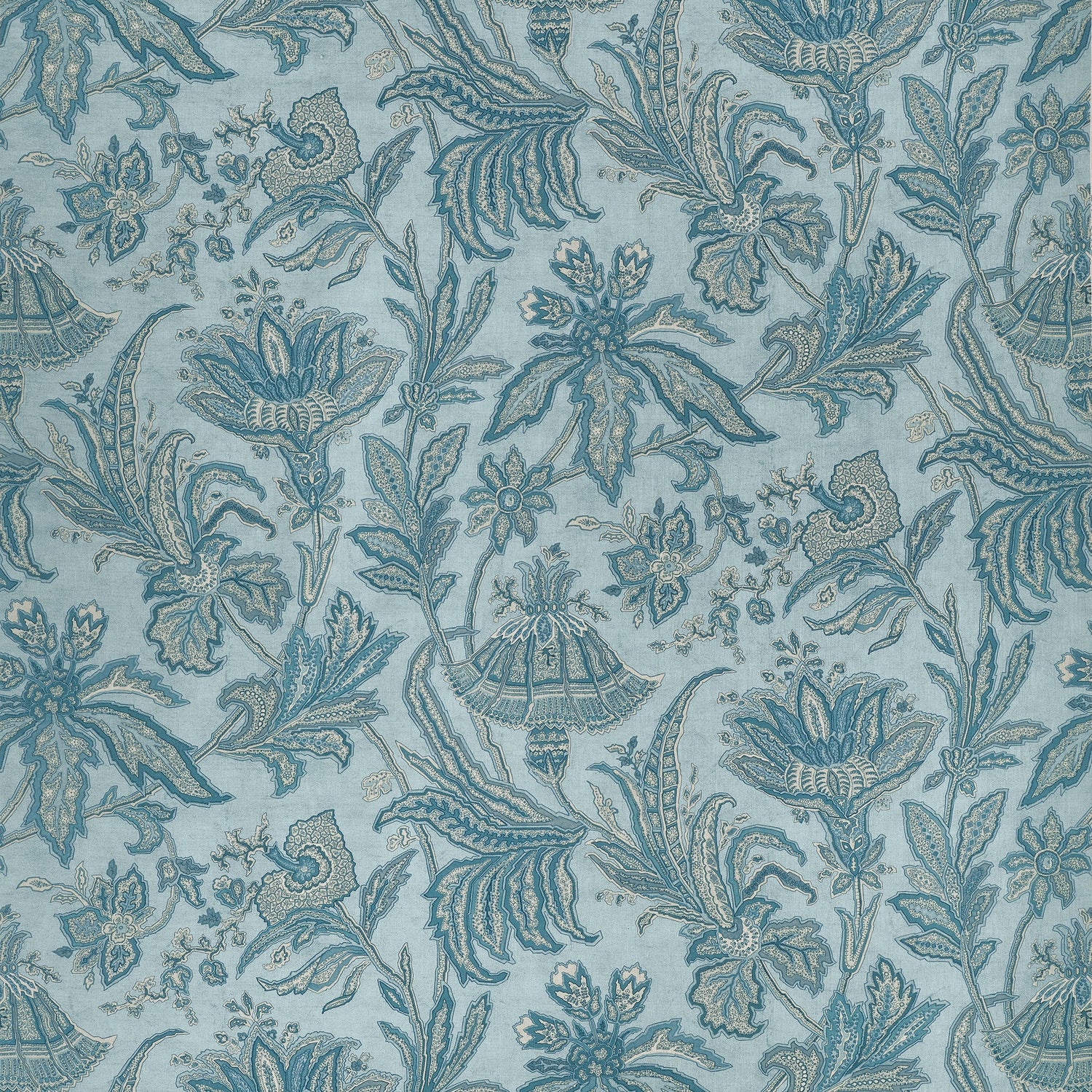 Breckenridge fabric in spa blue color - pattern number F910548 - by Thibaut in the Boxwood collection